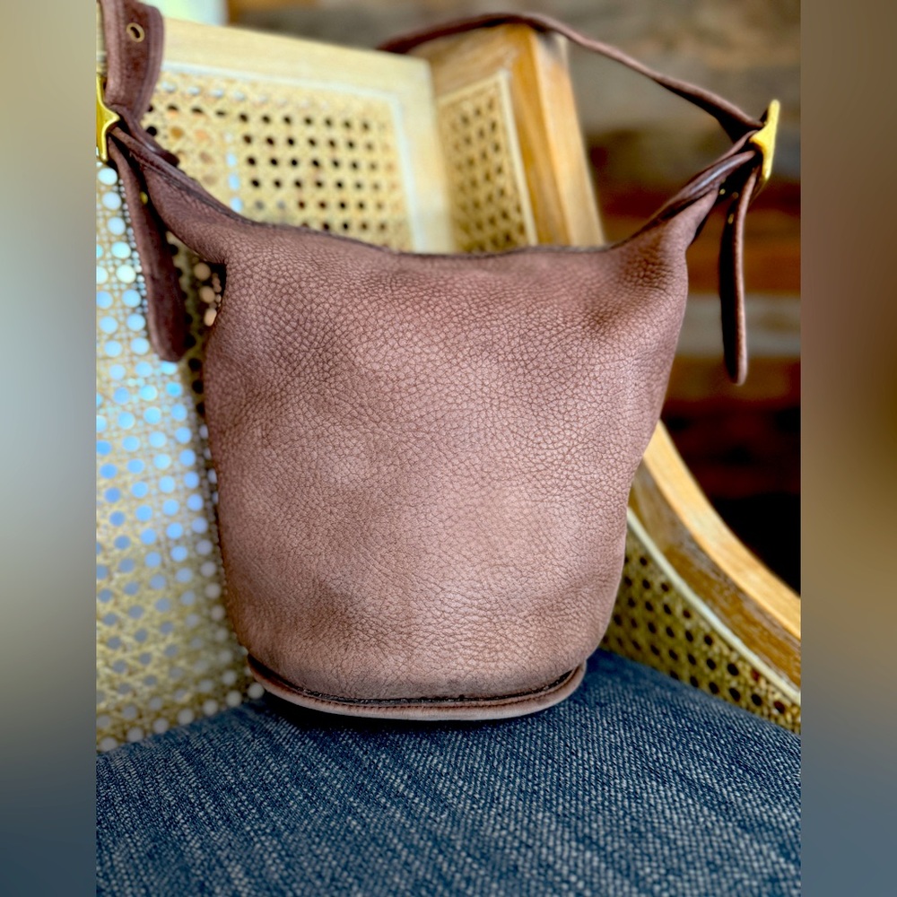 Vintage Coach Nubuc Helen’s Legacy Duffle 4952 in Chocolate 🐻🍫